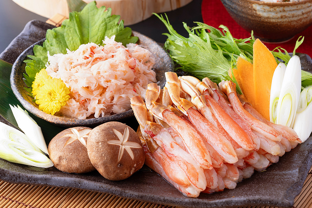 生ズワイガニ フルポーション＆ミックスフレークセット