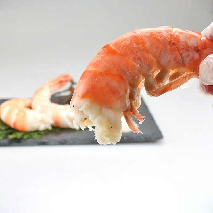 超特大 ブラックタイガー 無頭エビ 1.8kg 8/12 サイズ 約32尾～48尾