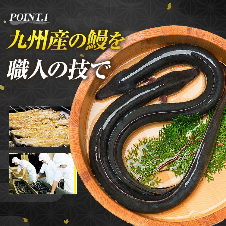 鰻 手焼き 白焼きうなぎ 1尾 100g以上 国産 九州産 ウナギ 白焼き 土用