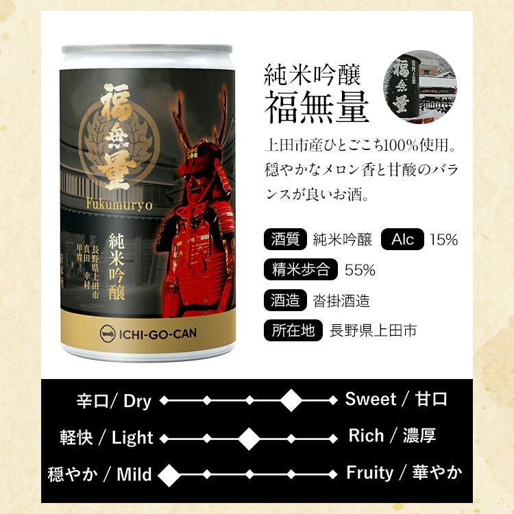 日本酒 飲み比べ 6種セット バイヤー厳選 缶 一合缶 ICHI-GO-CAN | 食