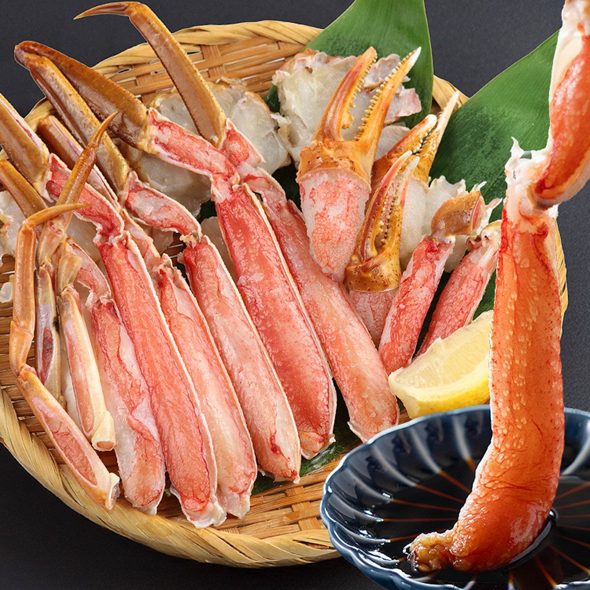 カット済み カニ 400g 1-2人前 ハーフポーション 生ずわい蟹 かに鍋